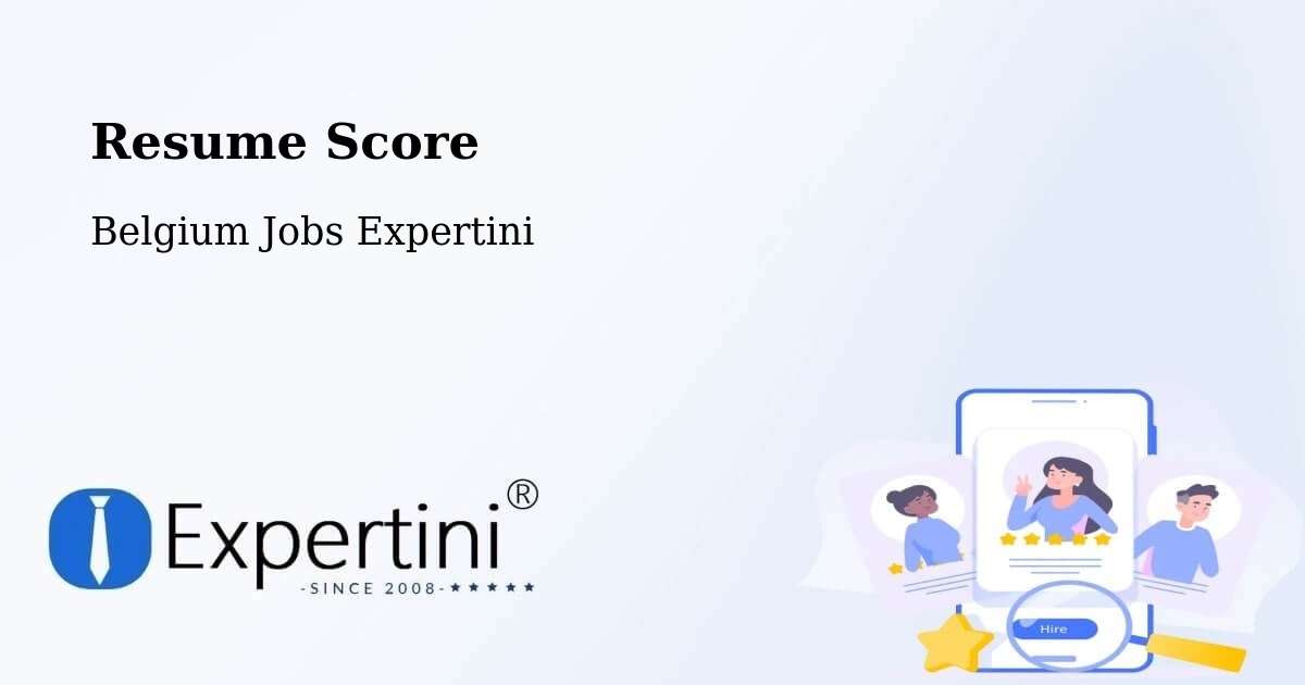Resume Score & Job Description Match Tool – Oudenaarde - Belgium Jobs Expertini